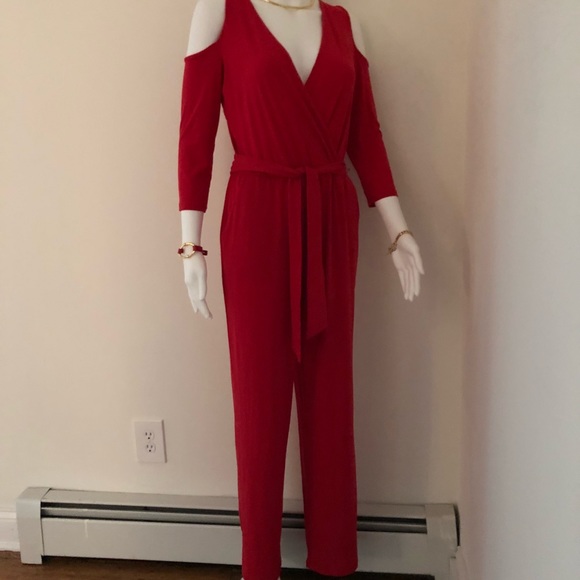 Red Jumpsuit, size PS - Picture 1 of 2