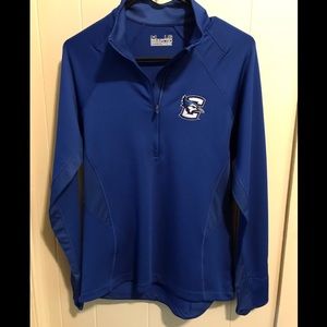 Creighton 1/4 quarter zip fleece long sleeve
