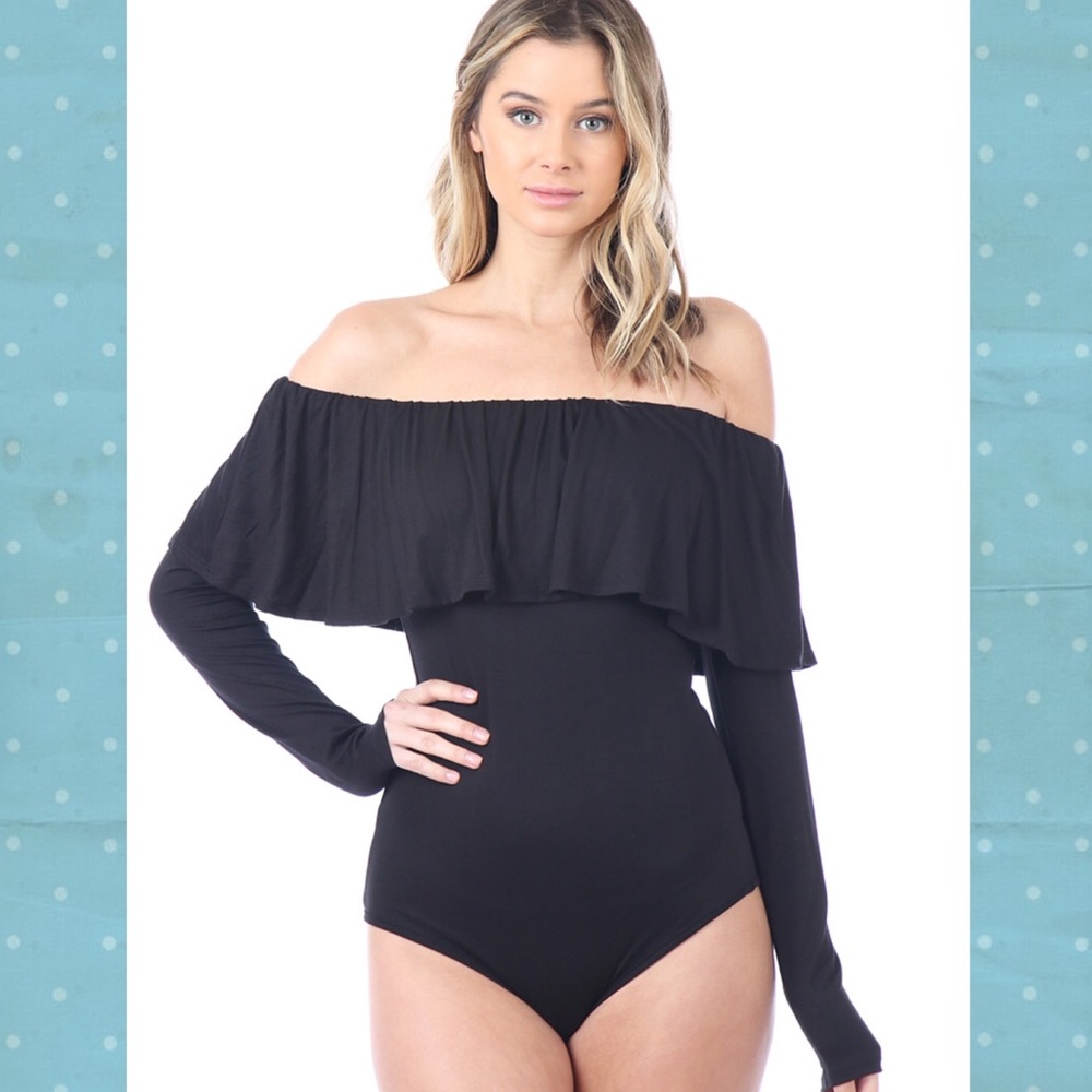 Black Slimming Bodysuit!