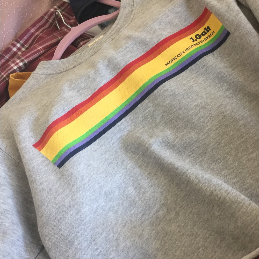 Brandy Melville cropped sweatshirt