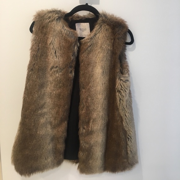 Zara Jackets & Blazers - Zara Fur Vest