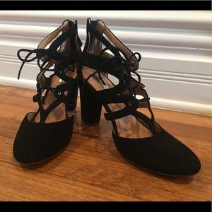 Halogen black heels
