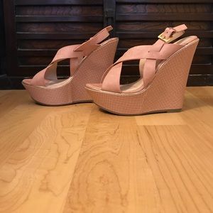 Blush DbDk Fashion Wedges