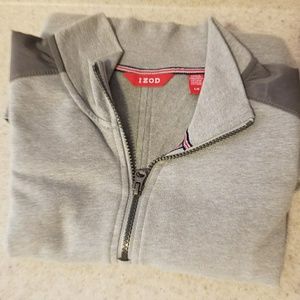 Izod quarter zip pull over (Never worn)