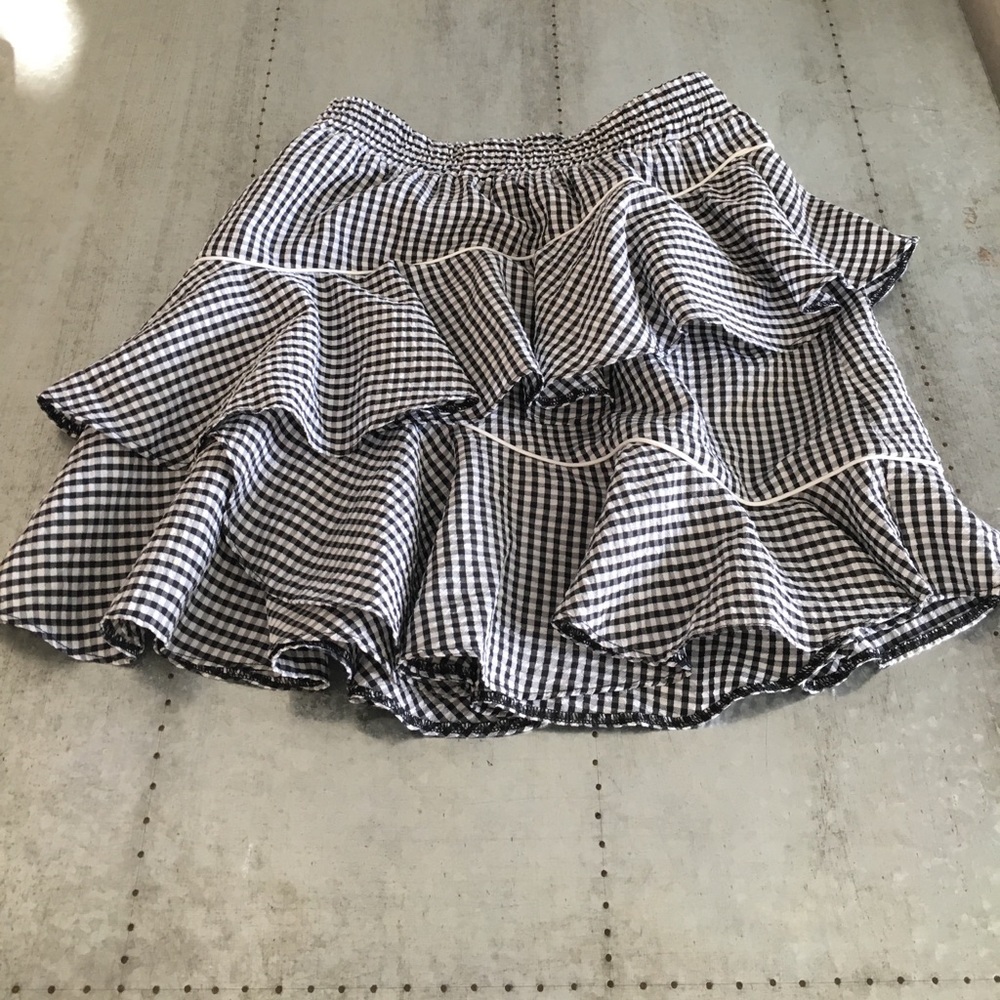 Asos gingham check skirt