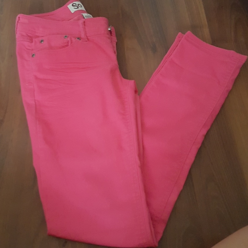 Pink Skinny Pants