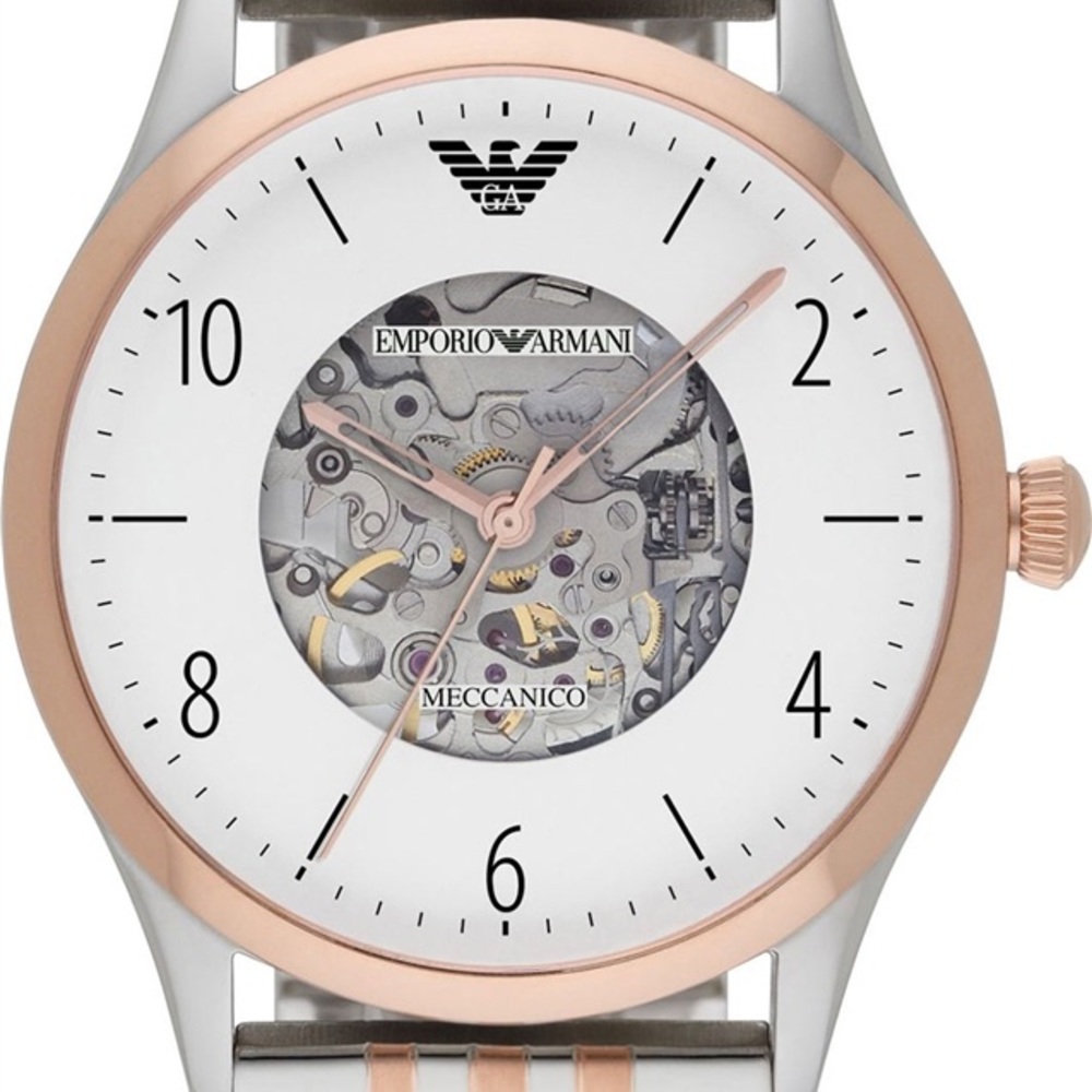 Emporio Armani meccanico watch