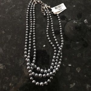 Mock pearl necklace