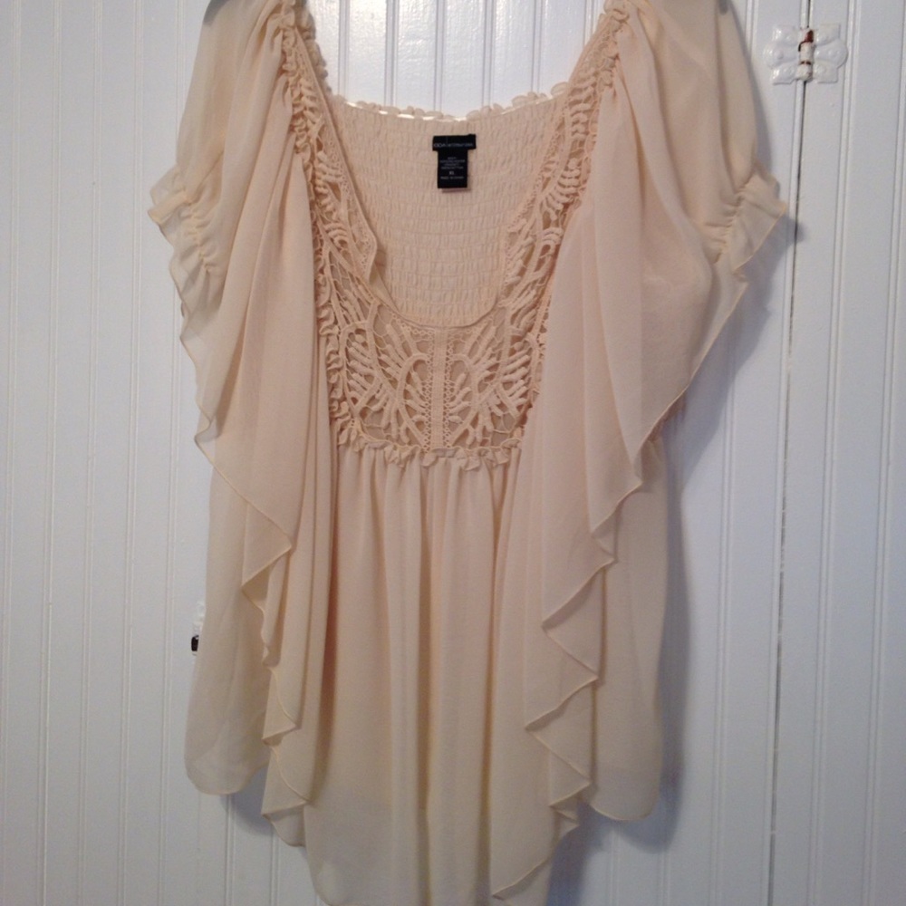 Victoria Secret catalogue top.