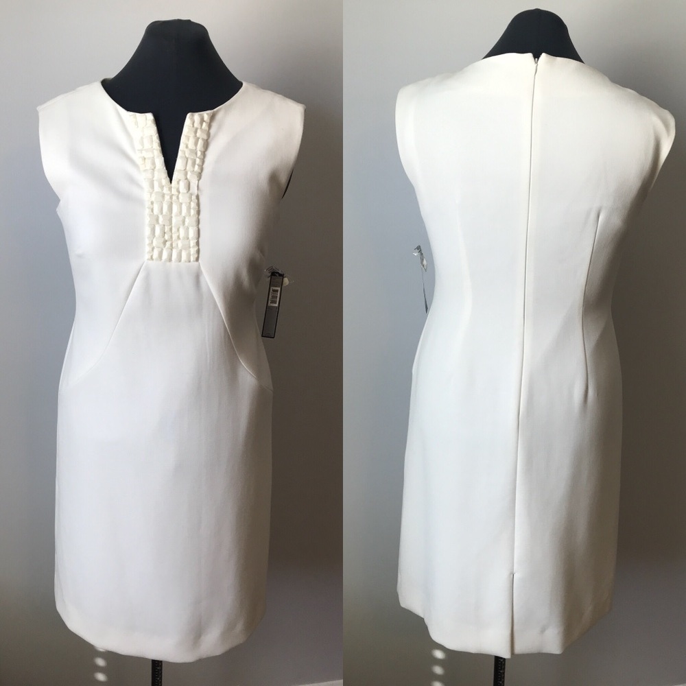NEW Tahari Embellished Sheath Dress