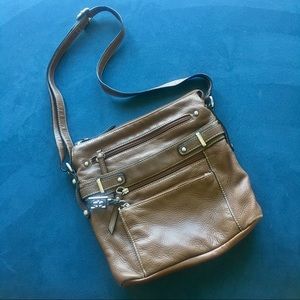 Giani Bernini Leather Crossbody Purse