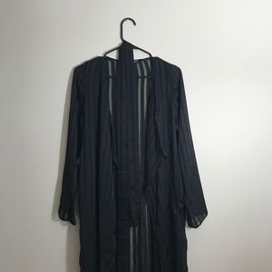 Fashion Nova Pin Stripe Cardigan