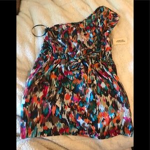 Cute one shoulder tunic