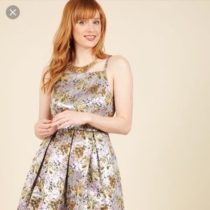 Ritz and Wisdom Brocade Dress