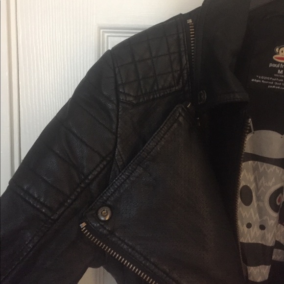 Basil belted leather biker jacket - Picture 6 of 8