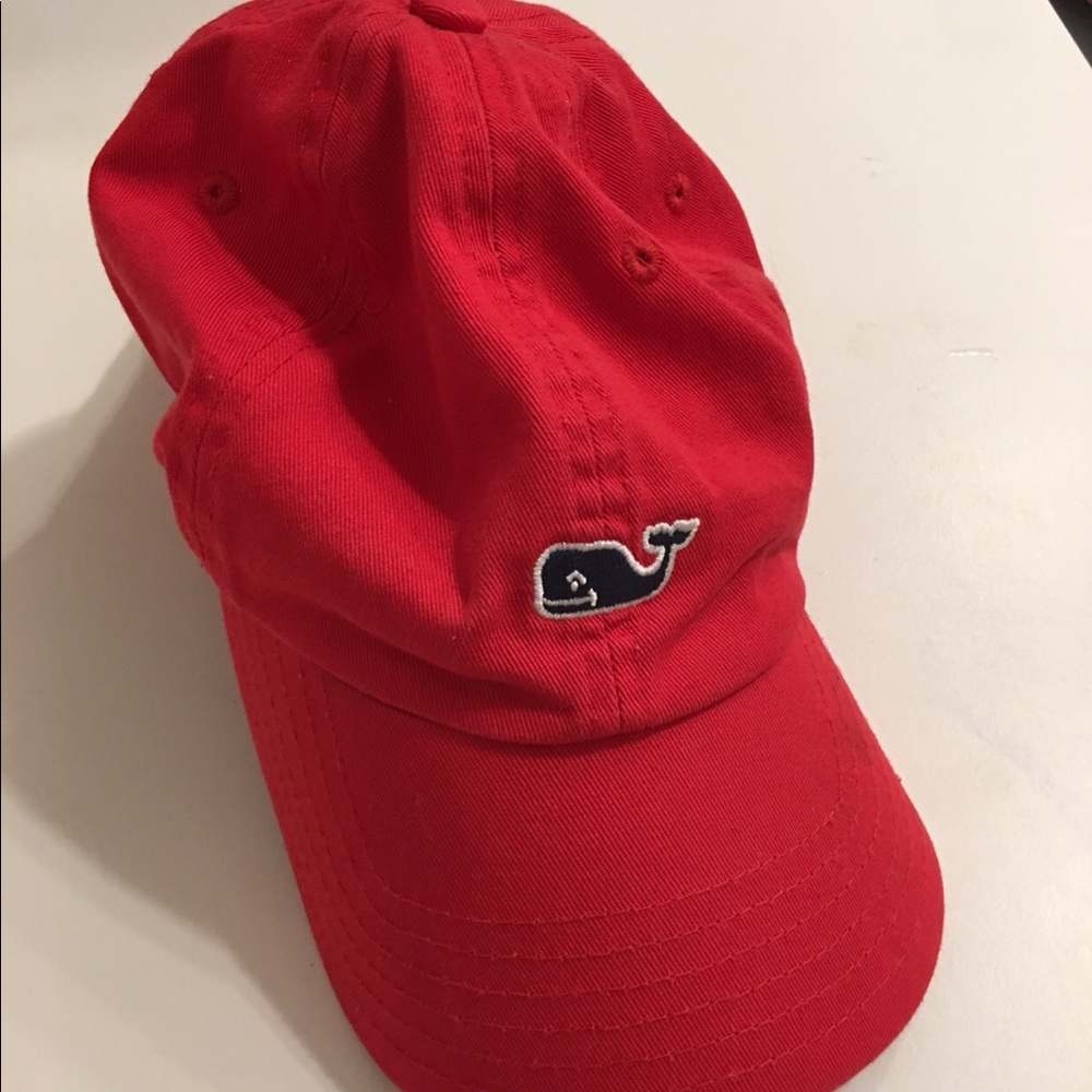 Red baseball hat