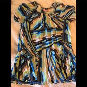 Koi scrub top with front pockets