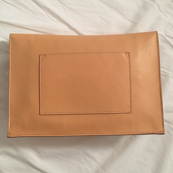 Proenza Schouler Lunchbox cream and silver clutch - Picture 4 of 8