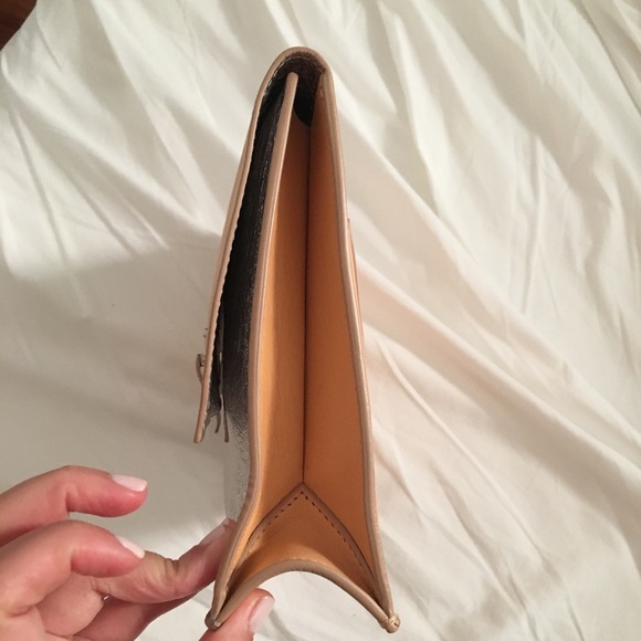 Proenza Schouler Lunchbox cream and silver clutch - Picture 6 of 8