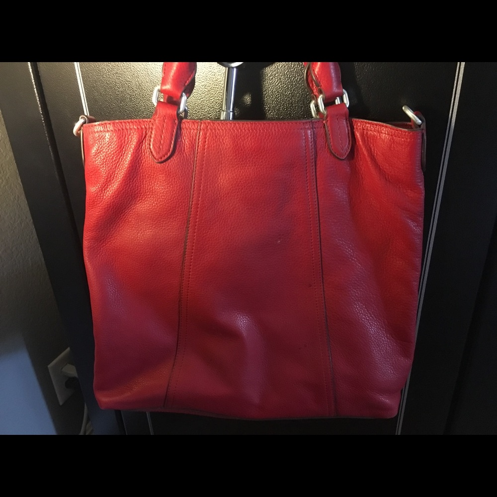 Red Leather Bag