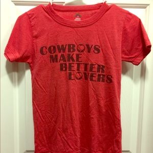 Cowboys make better lovers Tee