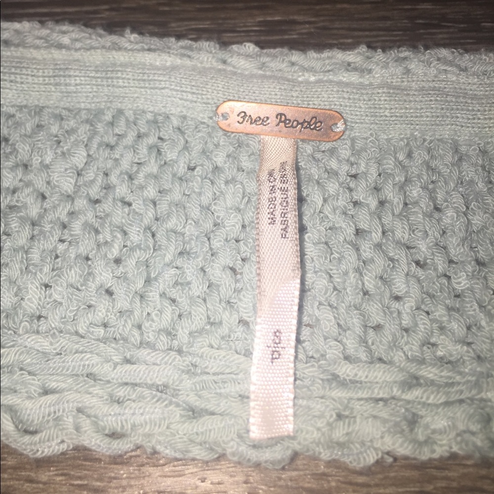 Free People Endless Stories Sweater/Sea Spray - S - Picture 5 of 6