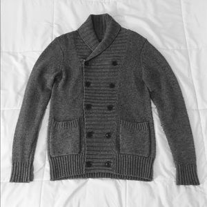 All Saints XS Double Breasted Shawl Cardigan
