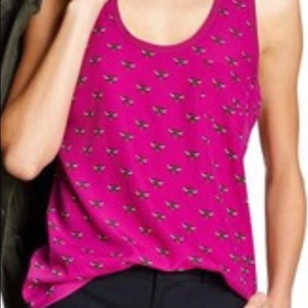 Banana factory racerback tee