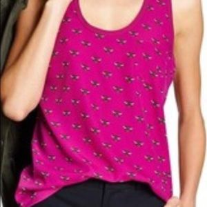 Banana factory racerback tee