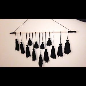 Tassel wall hanging