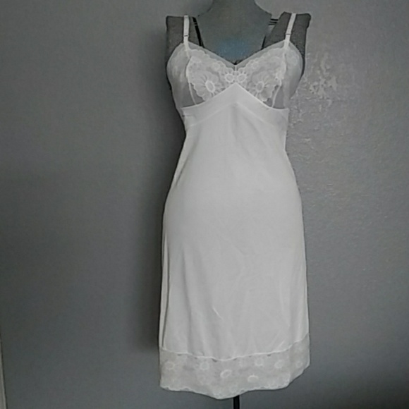 Vintage Other - Weekend SaleVintage lace chiffon overlay full slip