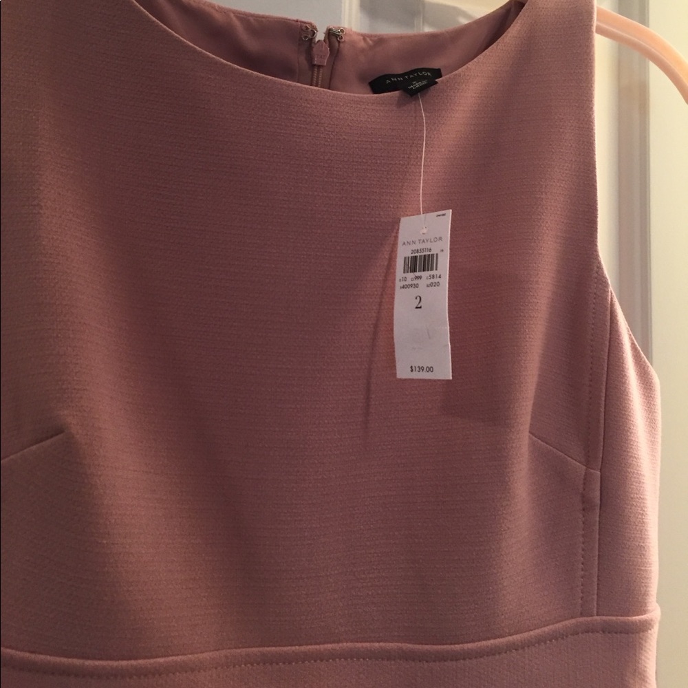 NWT Size 2 Ann Taylor pink dress - Picture 3 of 5