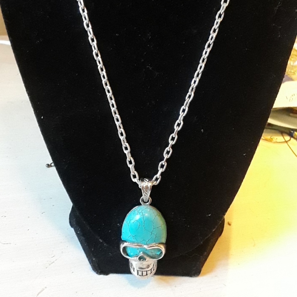 Last One! New Skull Statement Necklace