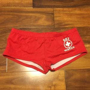 “Boy Watch” Swim Bottoms