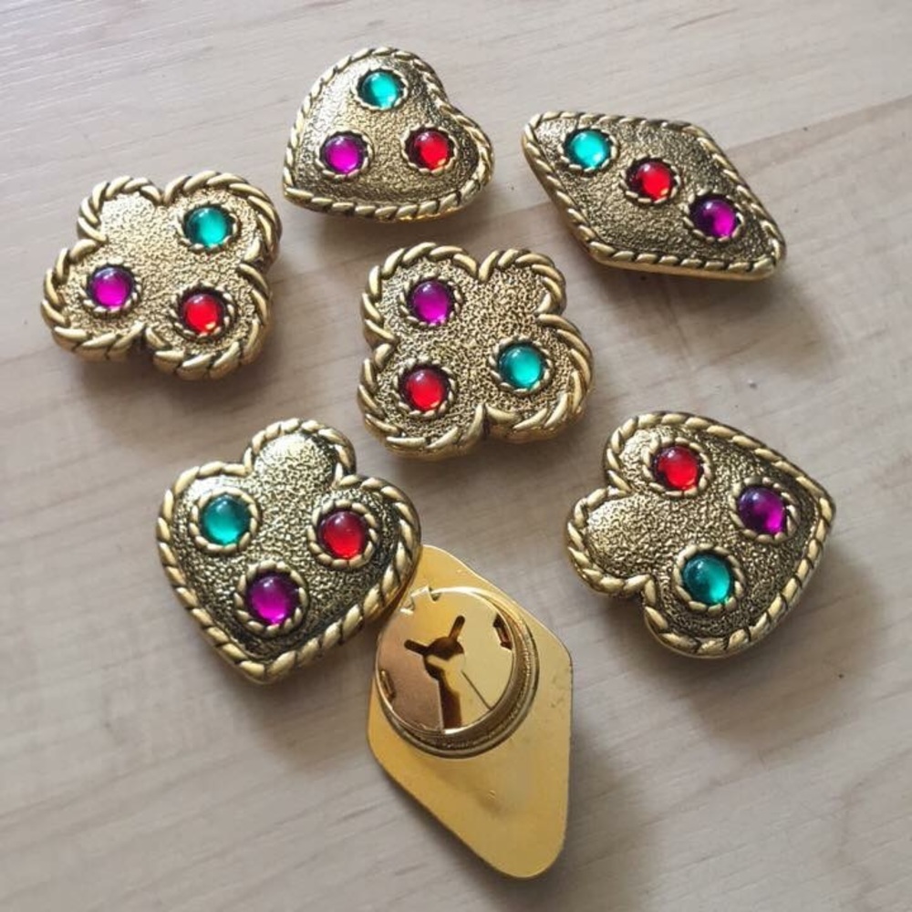 Vintage Button Covers