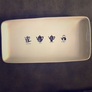 Rae Dunn large rectangle platter
