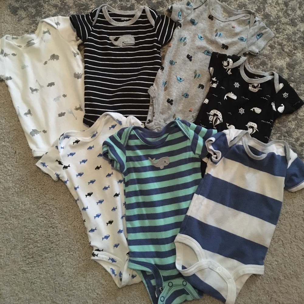 3 month onsies- never worn!!!