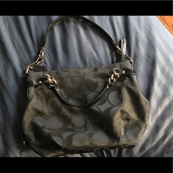 Black Coach Purse - Picture 1 of 1