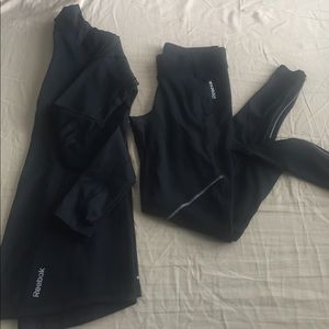 Reebok Dri Fit Gym Jacket & Tights/Legging S