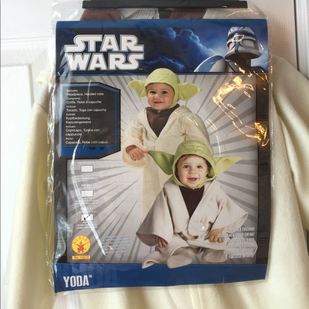 Toddler Yoda costume