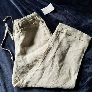 Linen lounge pants