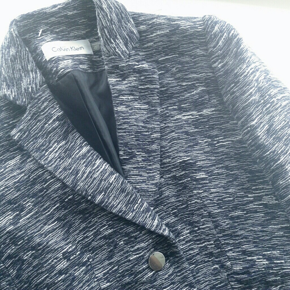 Calvin Klein Tweed Blazer