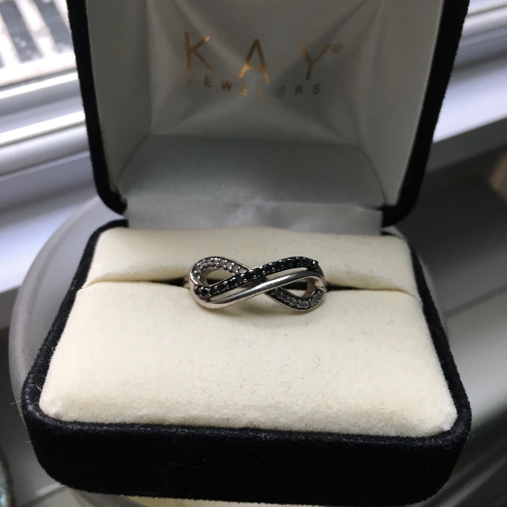 Diamond Infinity Ring