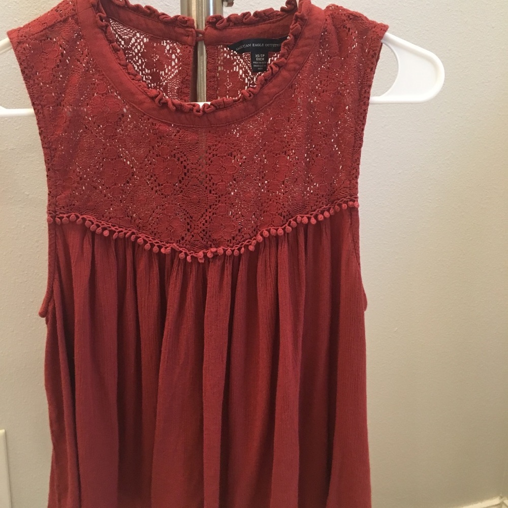 American Eagle Women’s Flowy Sleeveless Top