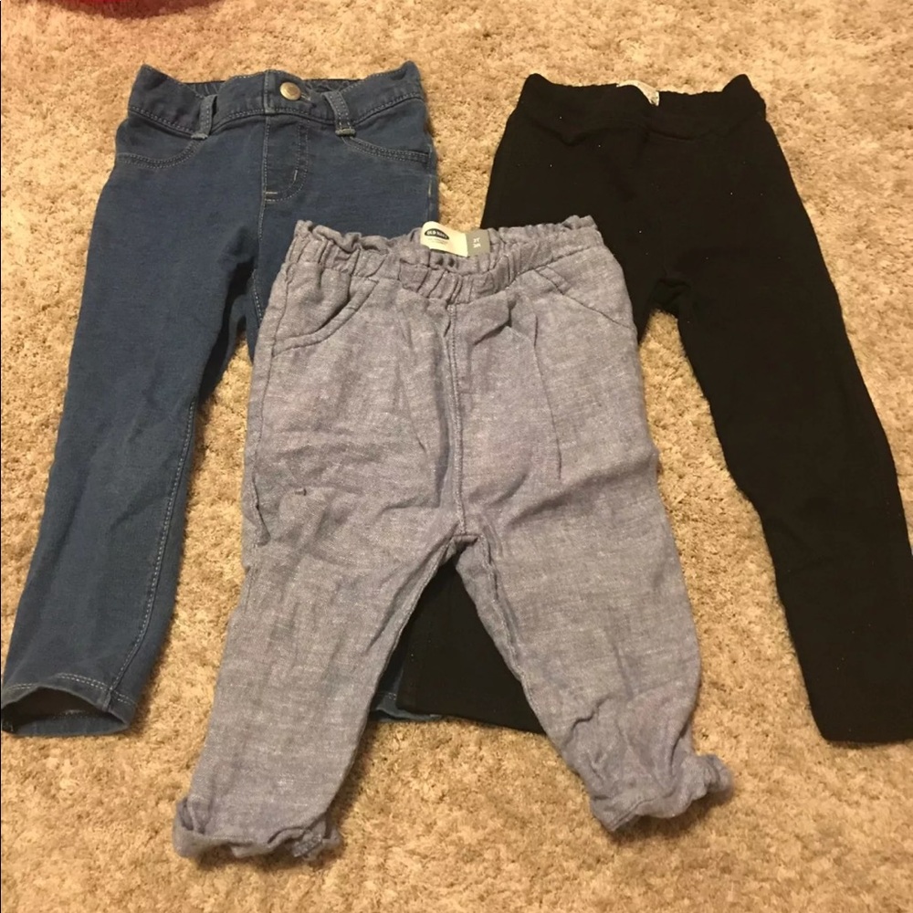 Bundle Of 3 toddler pants