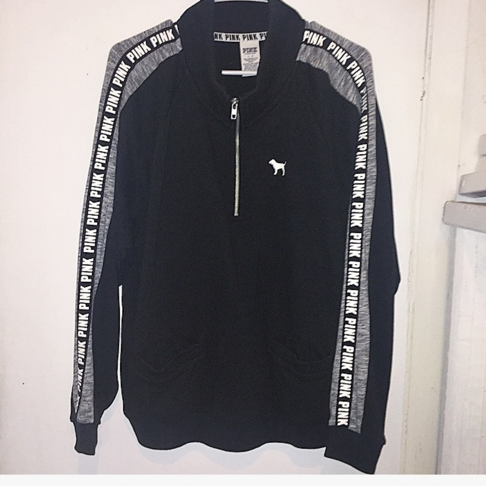 Victoria Secret pink Logo jacket/sweater zip up