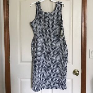 Black & White Stunning XL Bodycon dress