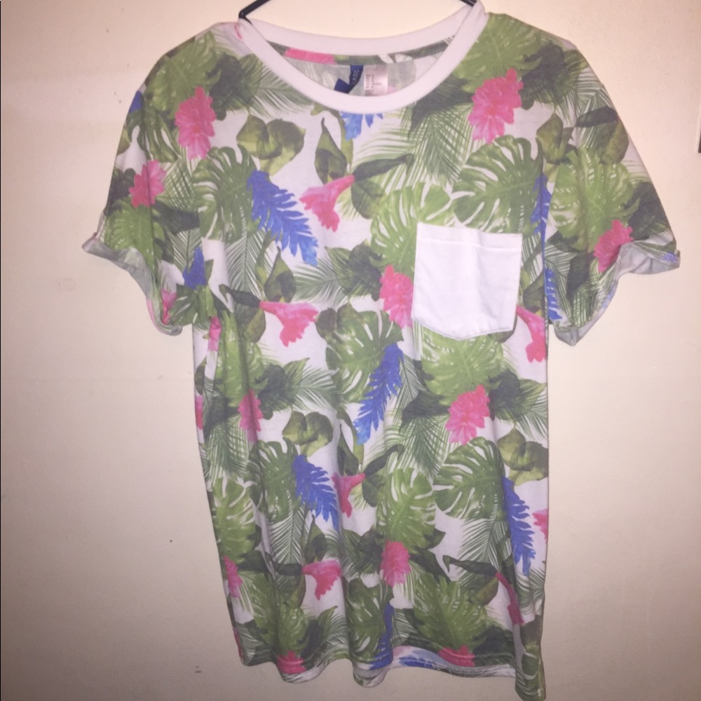 H&M tropical tee