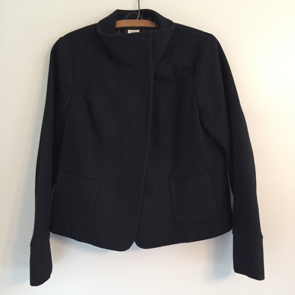 Black Old Navy Two-Button "Cape"