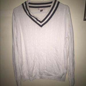 V- neck sweater